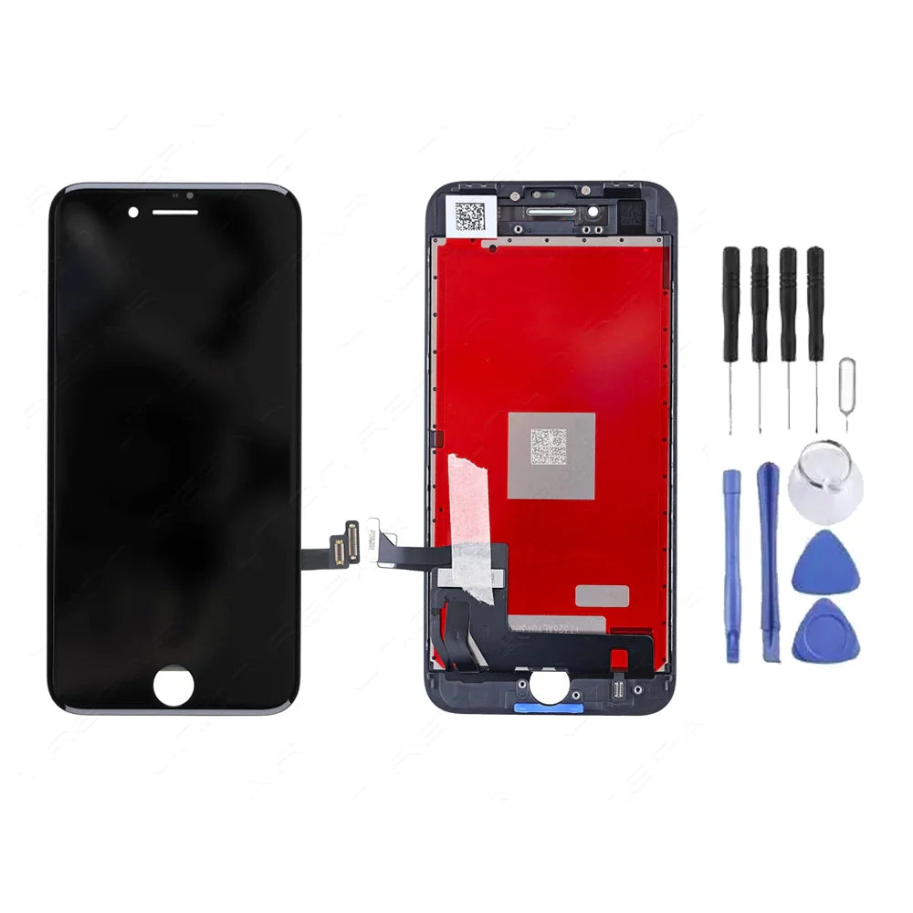 Écran LCD + Vitre Tactile pour Apple iPhone 8 Plus + Kit d’Outils Complet
