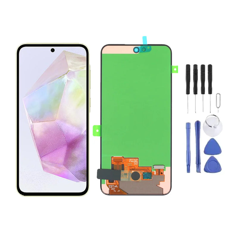 Ecran LCD + Vitre pour Samsung Galaxy A35 5G (A356) + Kit d'outils