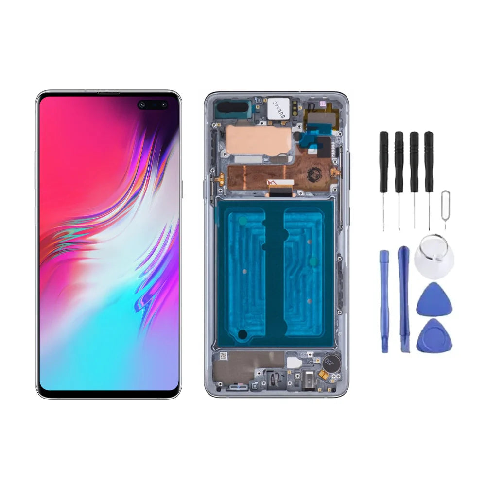 Chassis + Ecran LCD + Vitre pour Samsung Galaxy S10 5G (G977) + Kit Outils