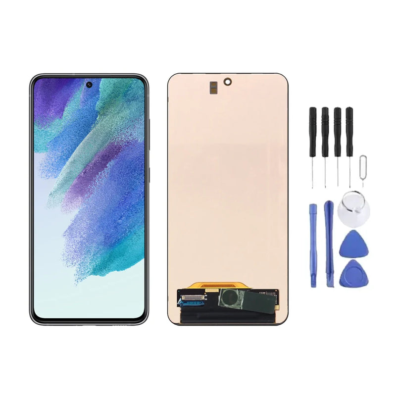Ecran LCD + Vitre pour Samsung Galaxy S21 FE (G990) + kit outils
