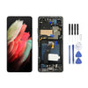 Chassis + Ecran LCD AMOLED + Vitre pour Samsung Galaxy S21 Ultra 5G (G998) + Kit Outils