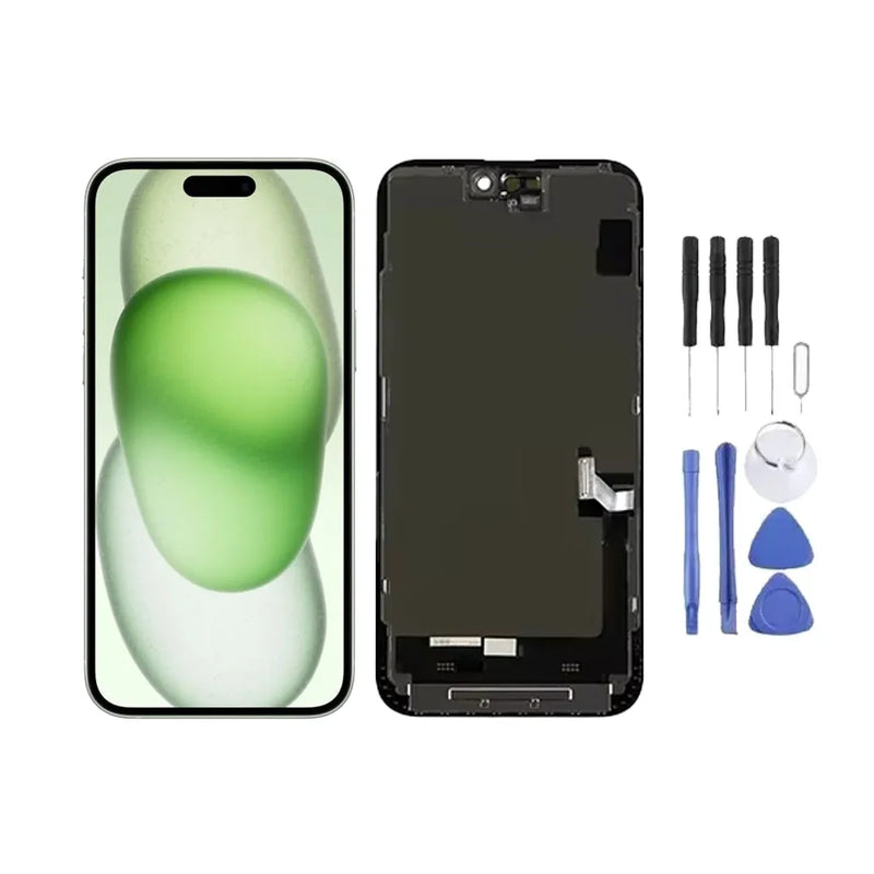 Ecran LCD + Vitre pour Apple iPhone 15 Plus + Kit d'outils