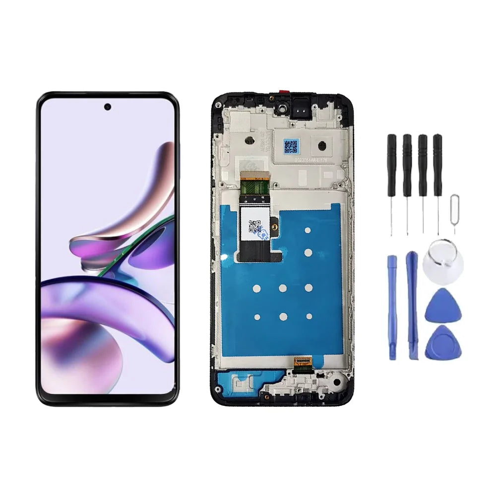 Chassis + Ecran LCD + Vitre pour Motorola Moto G13 + Kit d'outils