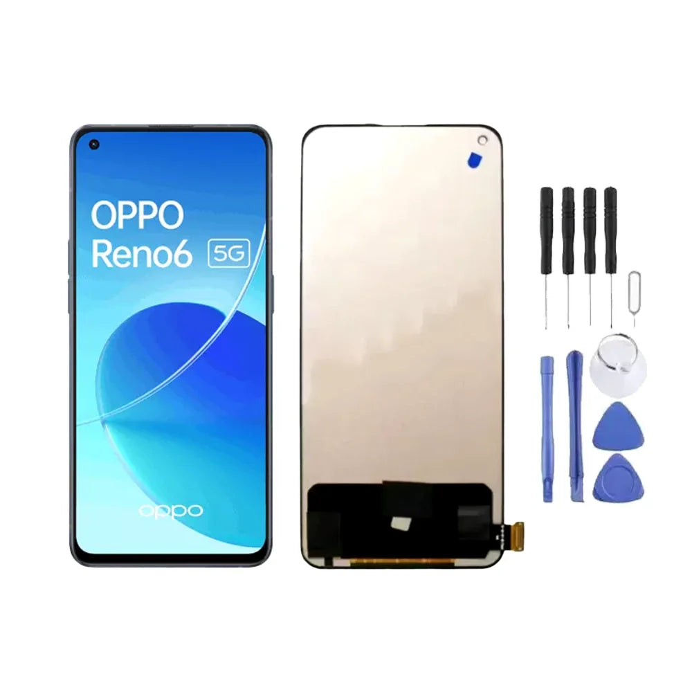 Ecran LCD + Vitre pour Oppo Reno 6 5G + Kit d'outils