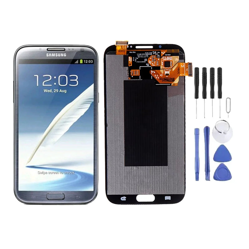 Ecran LCD + Vitre pour Samsung Galaxy Note 2 + Kit d'outils