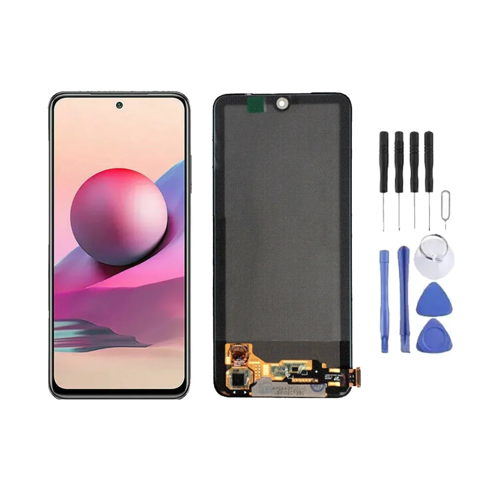 Ecran LCD + Vitre pour Xiaomi Redmi Note 10 + Kit d'outils