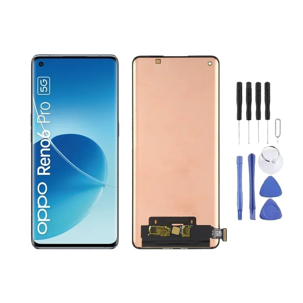 Ecran LCD + Vitre pour Oppo Reno 6 Pro 5G + Kit d'outils