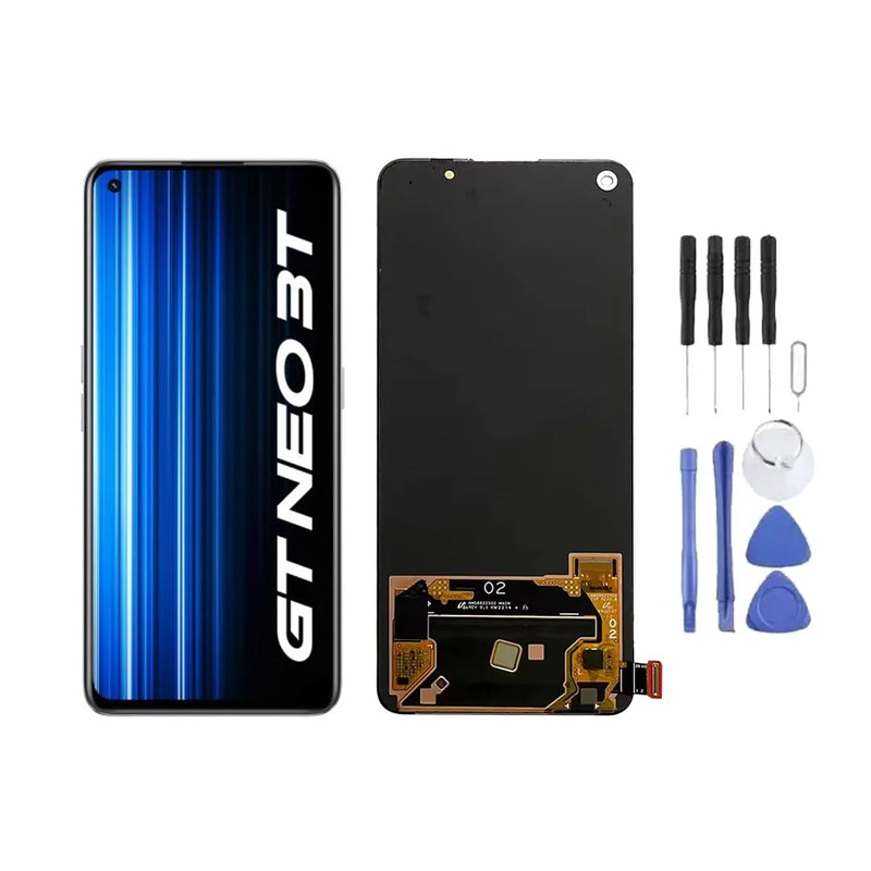 Ecran LCD OLED + Vitre pour Realme GT Neo 3T + Kit d'outils