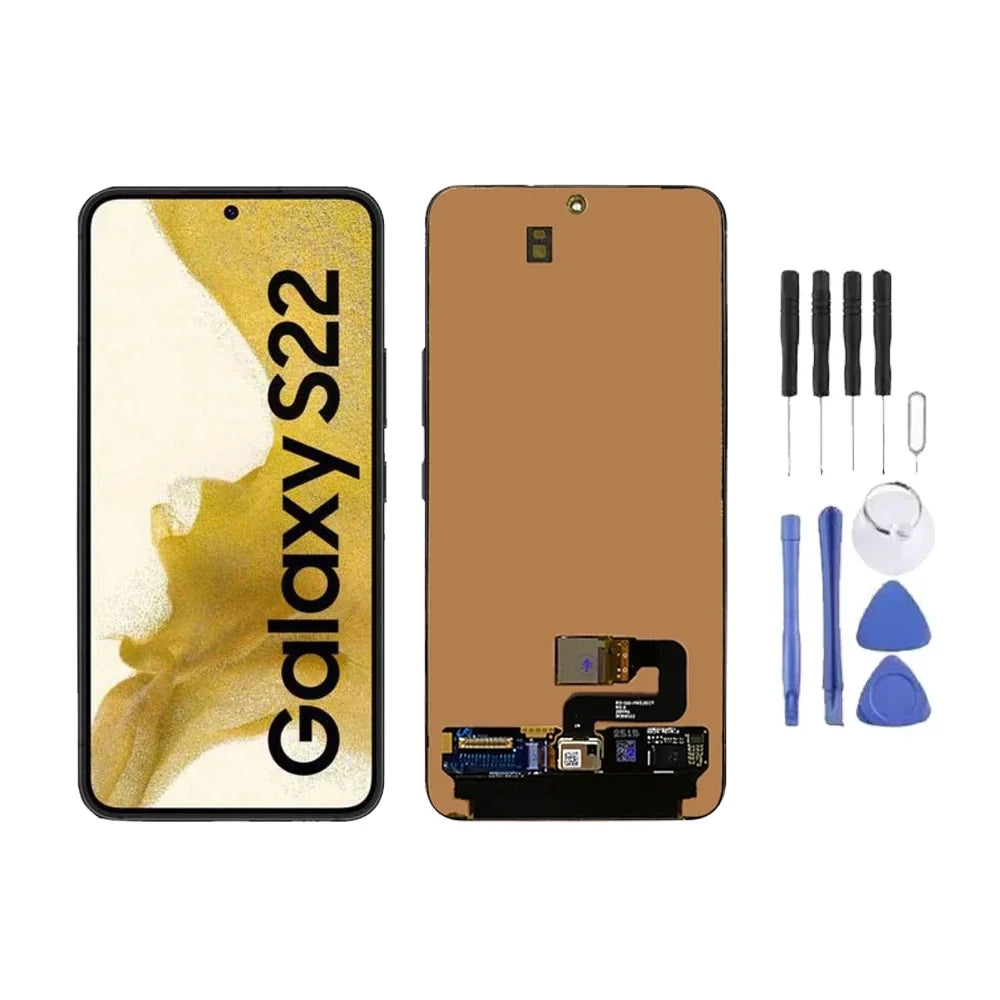 Ecran LCD + Vitre pour Samsung Galaxy S22 (S901) + Kit outils