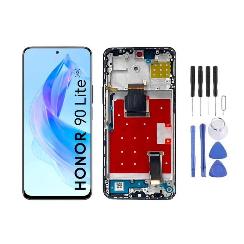 Chassis + Ecran LCD + Vitre pour Honor 90 Lite + Kit Outils