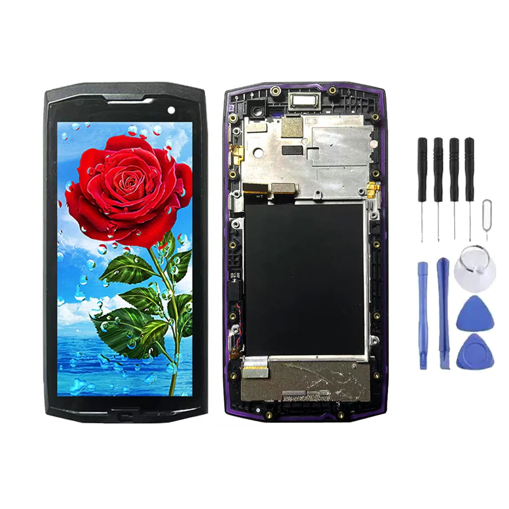 Chassis + Ecran LCD + Vitre pour Crosscall Core M4 + Kit d'outils