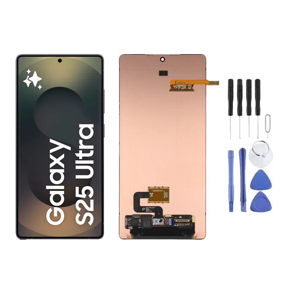 Ecran LCD Original + Vitre pour Samsung Galaxy S25 Ultra (S938) + Kit d'outils