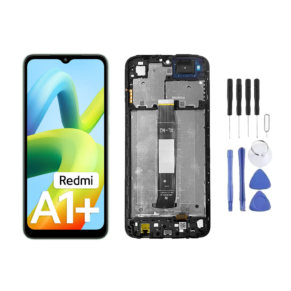 Chassis + Ecran LCD + Vitre pour Xiaomi Redmi A1+ + Kit d'outils
