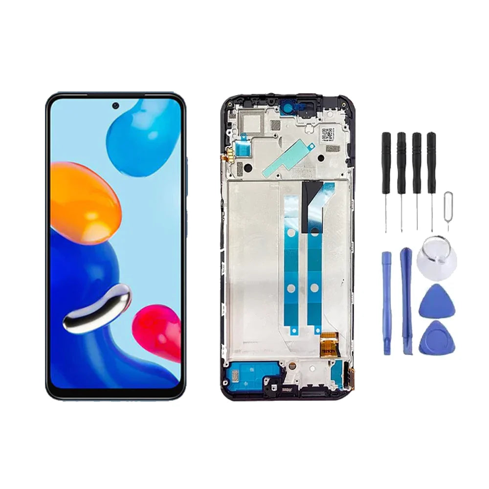 Chassis + Ecran LCD + Vitre pour Xiaomi Redmi Note 11 Pro + Kit outils