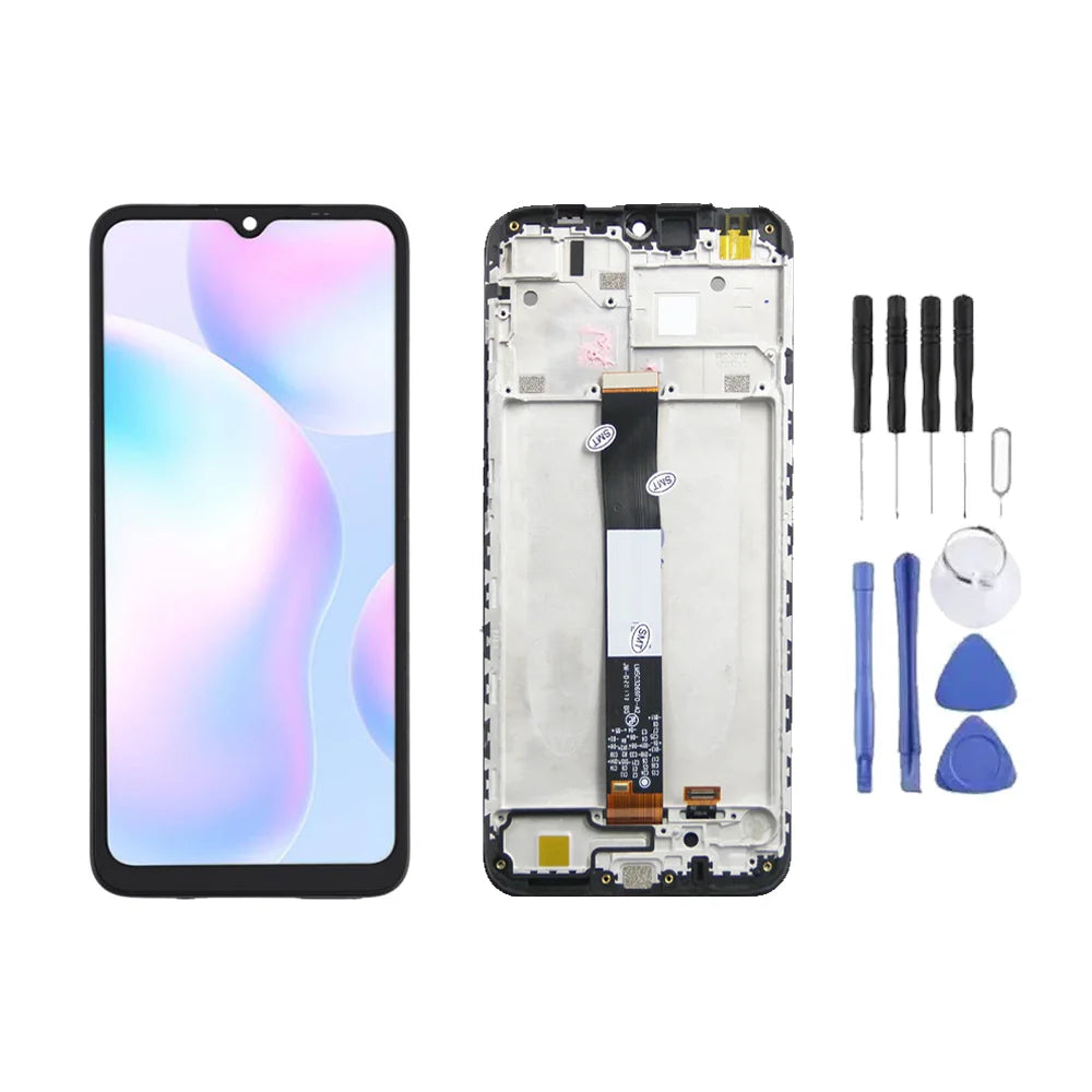 Chassis + Ecran LCD + Vitre pour Xiaomi Redmi 9AT + Kit d'outils