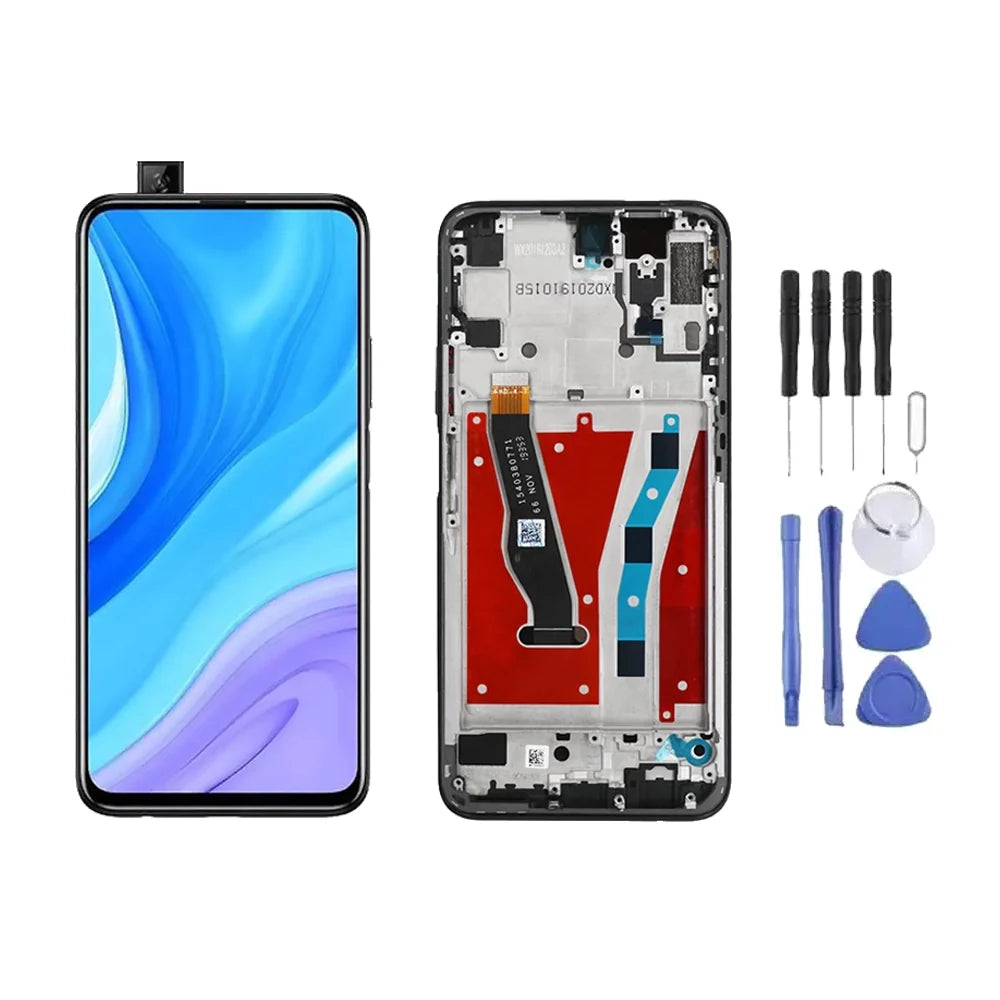 Chassis + Ecran LCD + Vitre pour Huawei Y9S + Kit d'outils