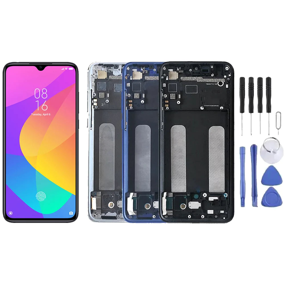 Chassis + Ecran LCD + Vitre pour Xiaomi Mi 9 Lite + Kit d'outils