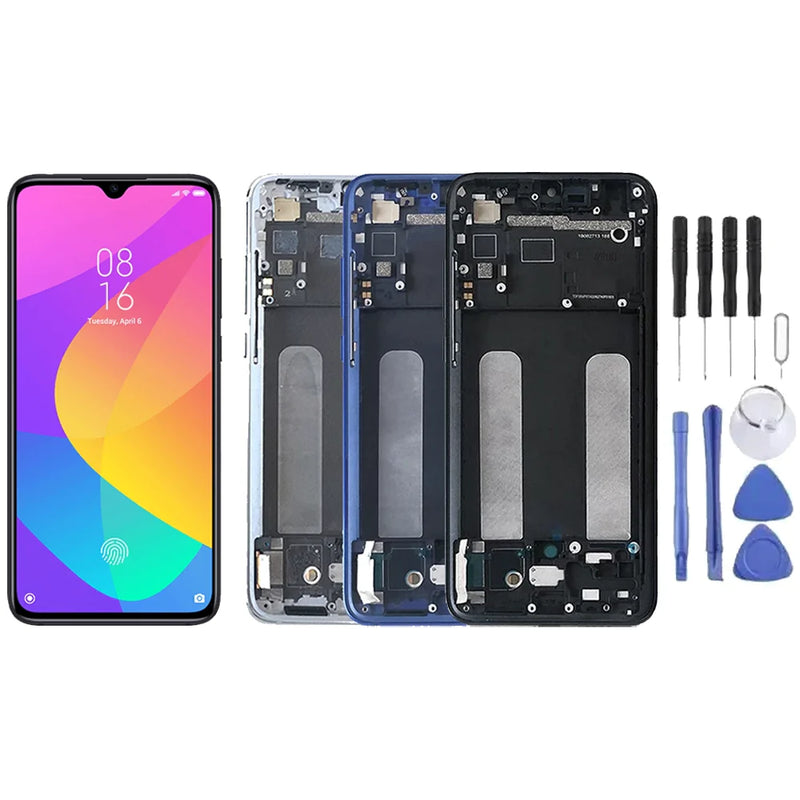 Chassis + Ecran LCD + Vitre pour Xiaomi Mi 9 Lite + Kit d'outils