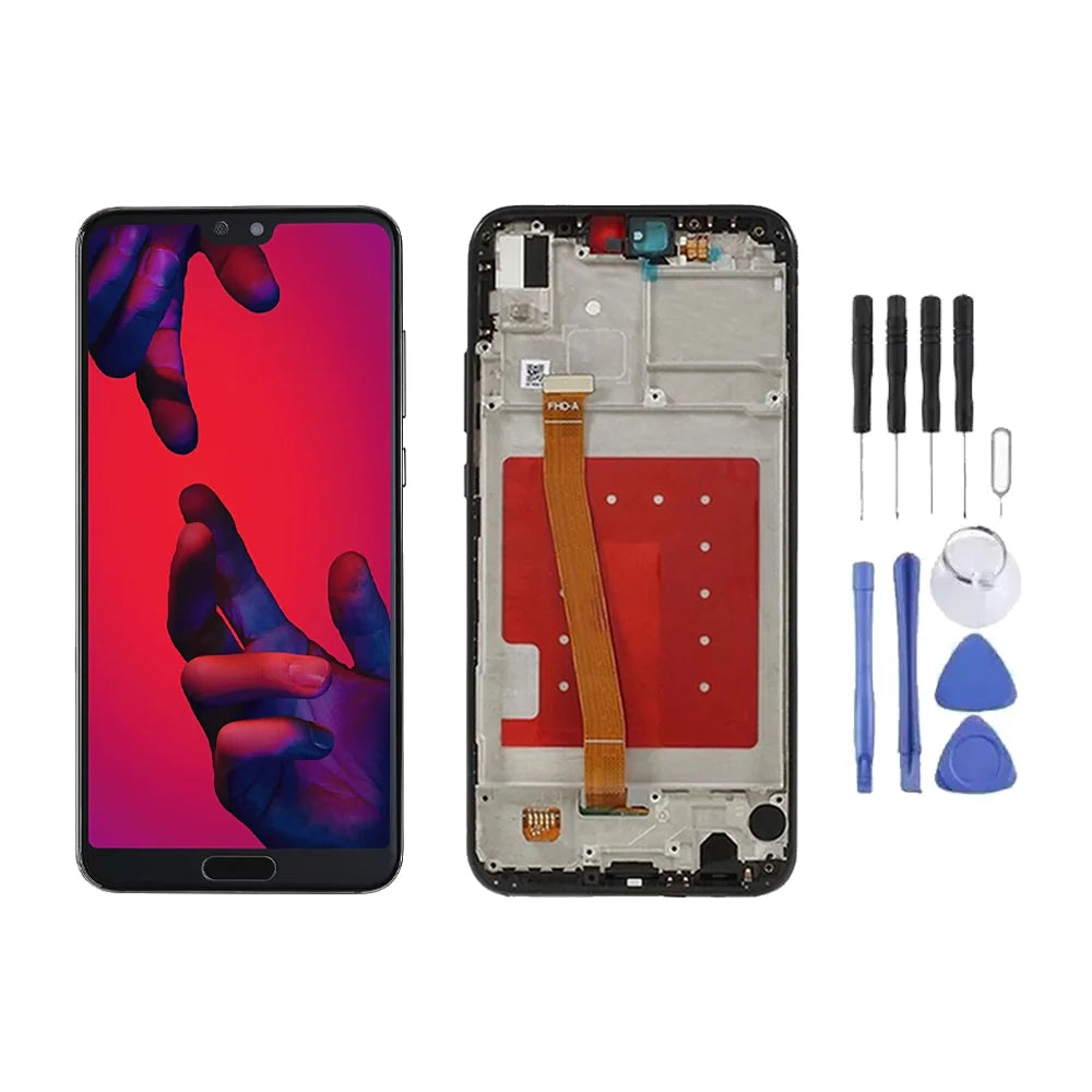 Chassis + Ecran LCD + Vitre pour Huawei P20 Lite + Kit d'outils