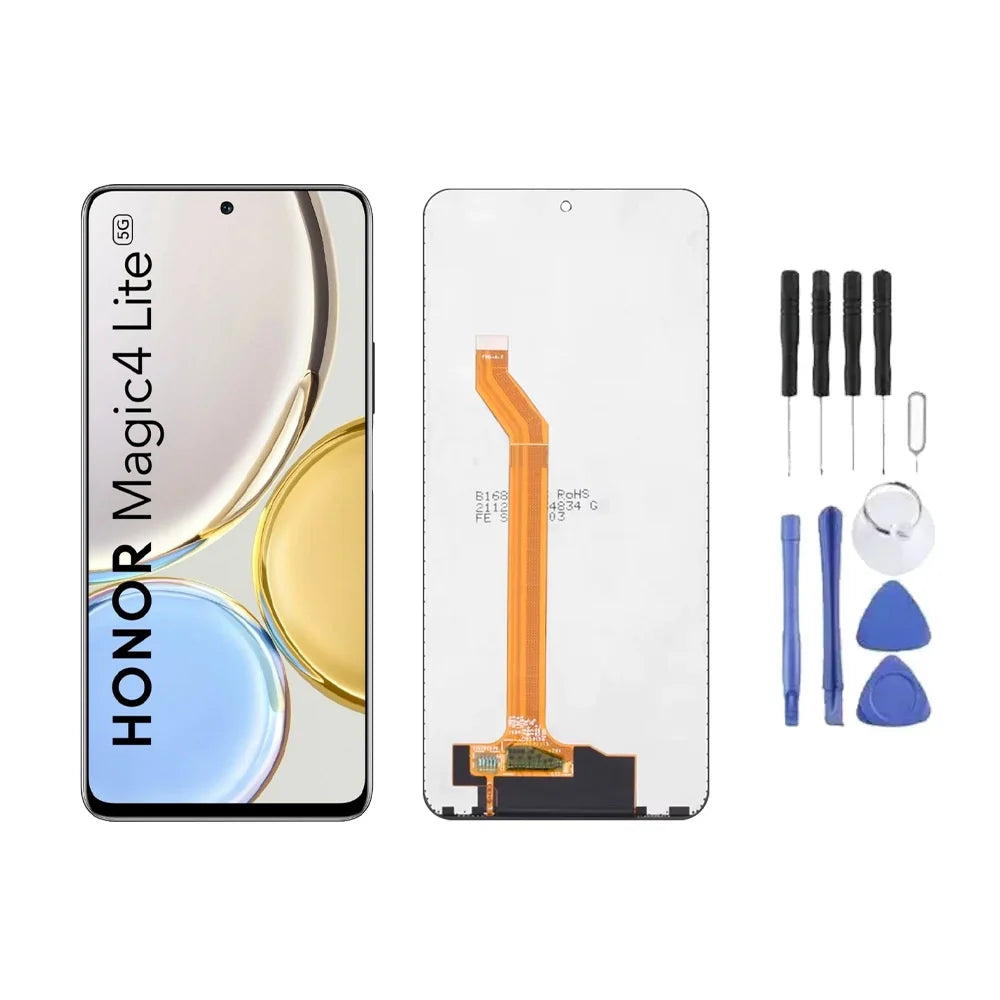 Ecran LCD + Vitre pour Honor Magic 4 Lite + Kit d'outils