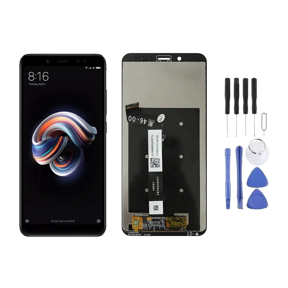 Ecran LCD + Vitre pour Xiaomi Redmi 5 Plus + Kit d'outils