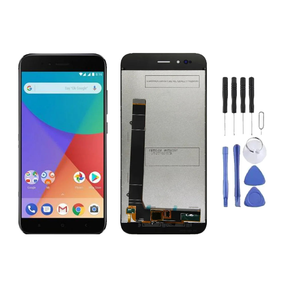Ecran LCD + Vitre pour Xiaomi Mi A1 + Kit d'outils