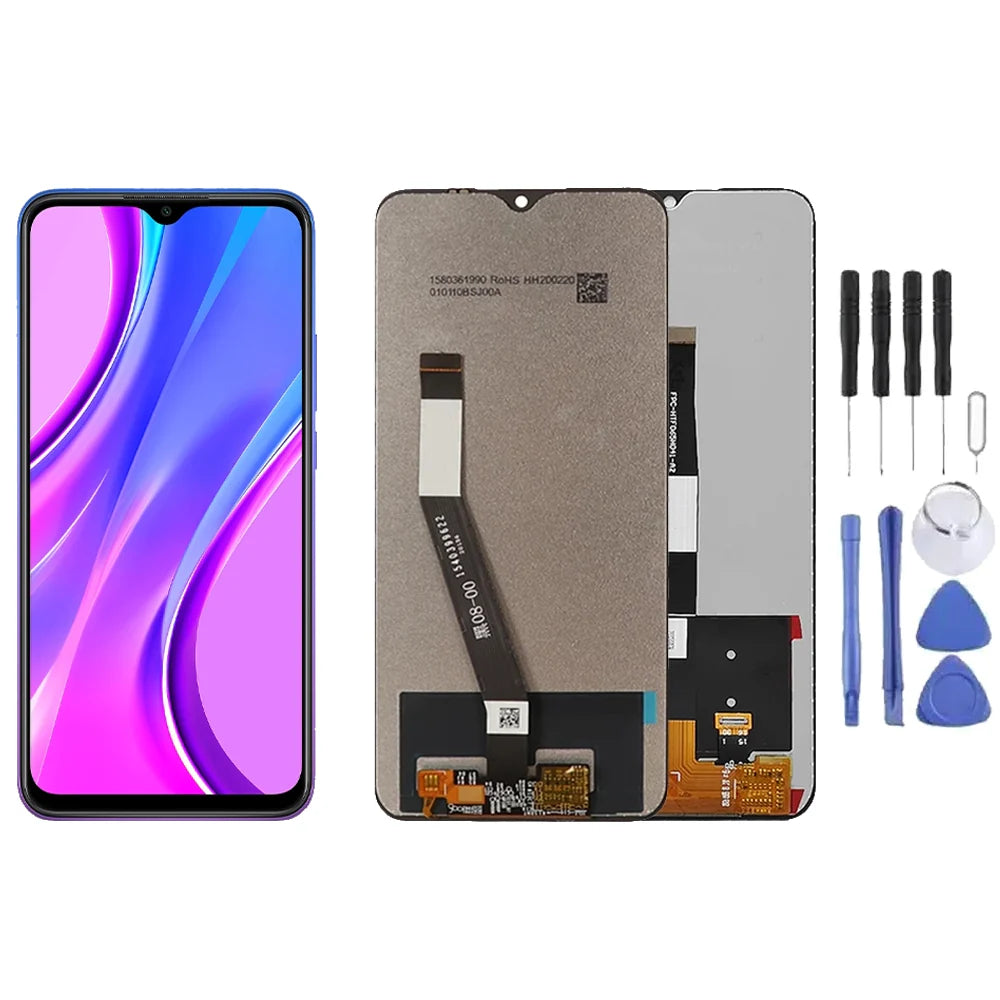 Ecran LCD + Vitre pour Xiaomi Redmi 9A + Kit d'outils
