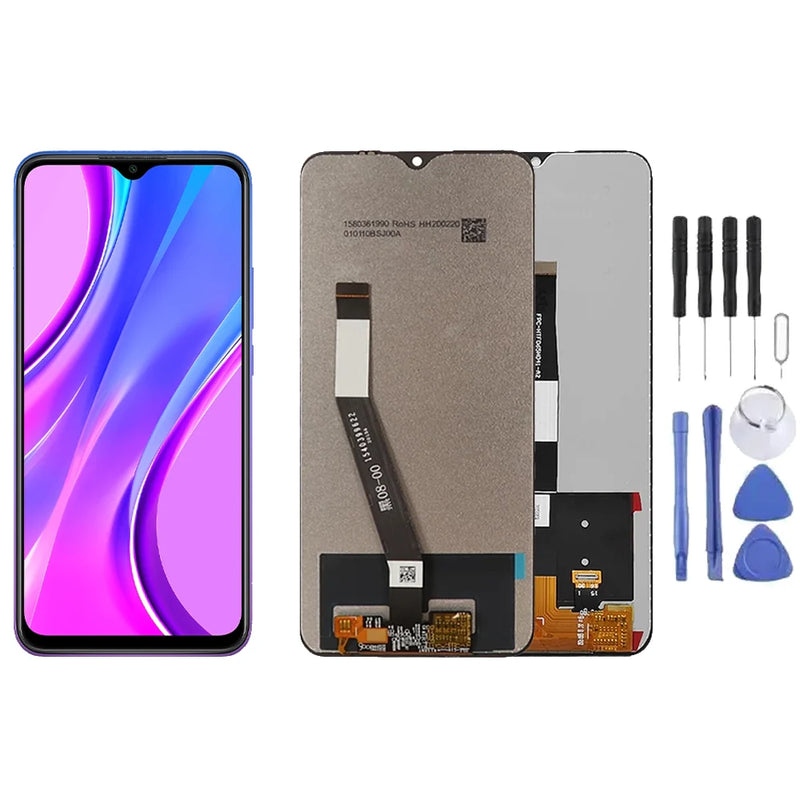 Ecran LCD + Vitre pour Xiaomi Redmi 9A + Kit d'outils