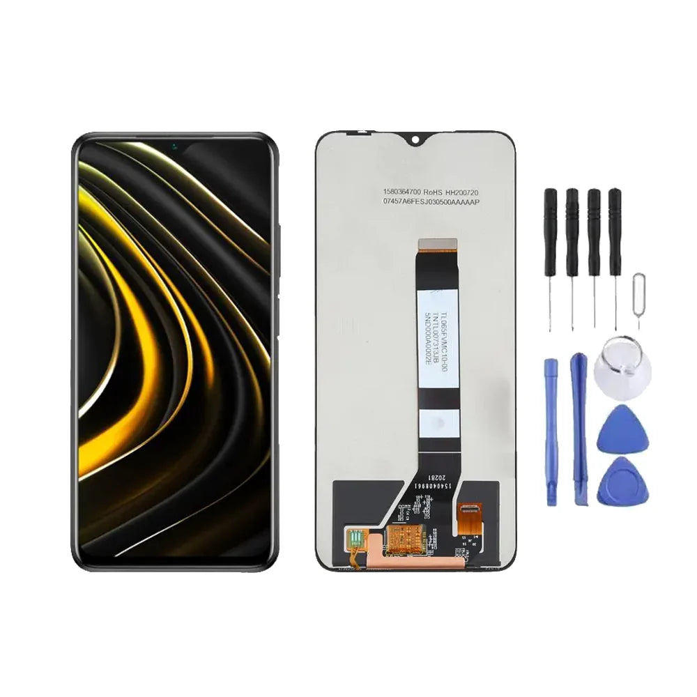 Ecran LCD + Vitre pour Xiaomi Poco M3 + Kit d'outils