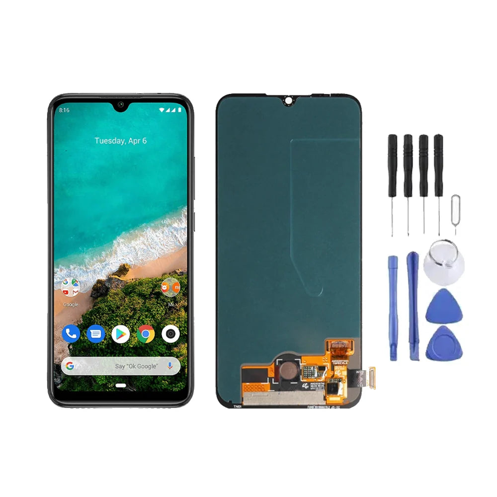 Ecran LCD + Vitre pour Xiaomi Mi A3 + Kit d'outils