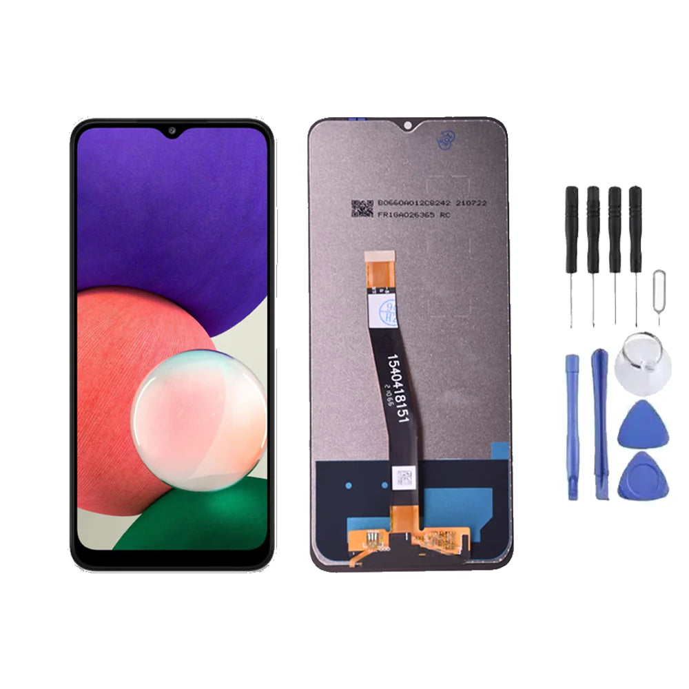 Ecran LCD complet + Vitre pour Samsung Galaxy A22 4G / 5G + Kit d'outils