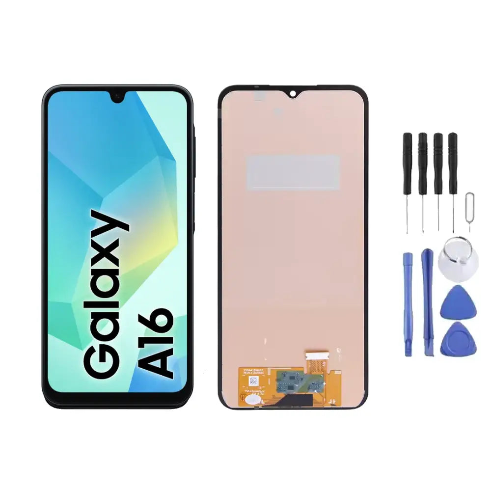 Ecran LCD + Vitre pour Samsung Galaxy A16 4G / 5G + Kit d'outils